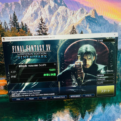 Thirdwave GALLERIA XA5R-66XT AMD Ryzen 5 5600X 16GB SSD 1TB RX 6600 【C1498-160】