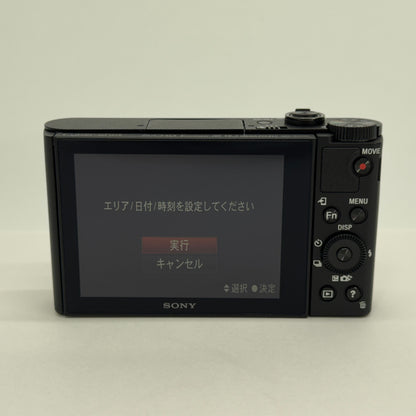 美品 SONY ソニー DSC-WX500 サイバーショット コンパクトデジタルカメラ ブラック【C8022-60】