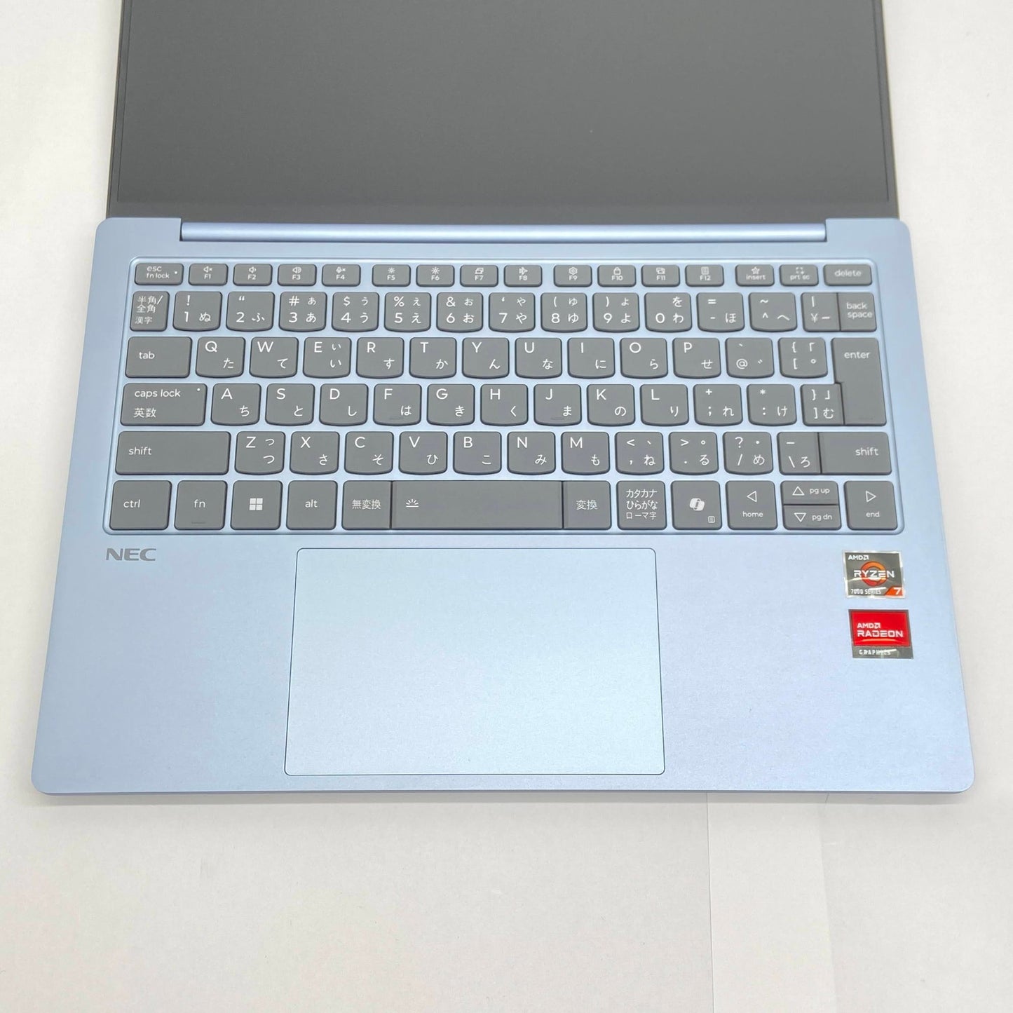 新品同様 美品 NEC LAVIE N13 Slim PC-N1375JAM-YC 13.3インチ  Ryzen 7 7735HS 16GB SSD 512GB Windows11Pro ポーラーブルー バッテリー最大容量100%【C6537-100】
