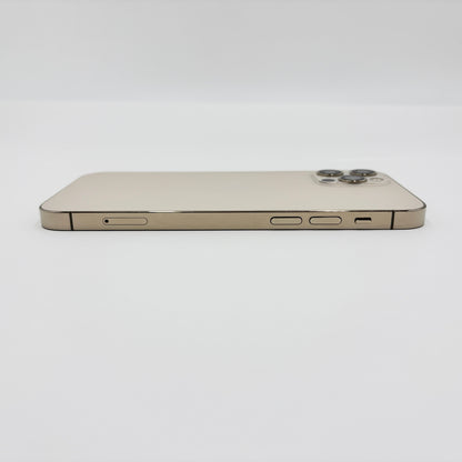 Apple iPhone 12 Pro 128GB SIMフリー MGM73J/A ゴールド バッテリー最大容量87%【C9495-C】
