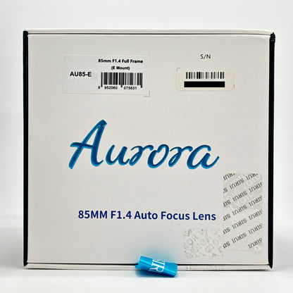 美品 SIRUI AURORA 85mm F1.4 フルサイズオートフォーカスレンズ AU85-E ソニーEマウント【C8800-60】