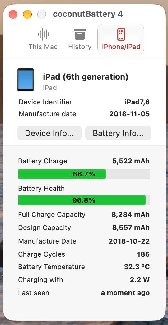 美品 Apple iPad 第6世代 Wi-Fi+Cellularモデル 32GB ゴールド MRM02J/A バッテリー最大容量96% 【C9576-60】