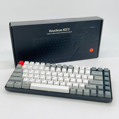 Keychron K2 Wireless Mechanical Keyboard メカニカルキーボード 茶軸 US配列 【C7381-100 】