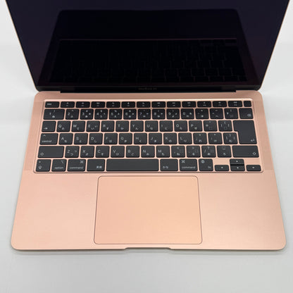 MacBookAir 13インチ M1 16GB 256GB ゴールド 付属品完備 充放電回数16回 バッテリー最大容量97%　【C7811-80】