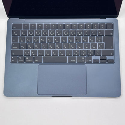 美品 MacBook Air 13インチ M5 16GB 512GB MDHE4J/A ミッドナイト バッテリー最大容量100% 限定保証あり【C8349-80】