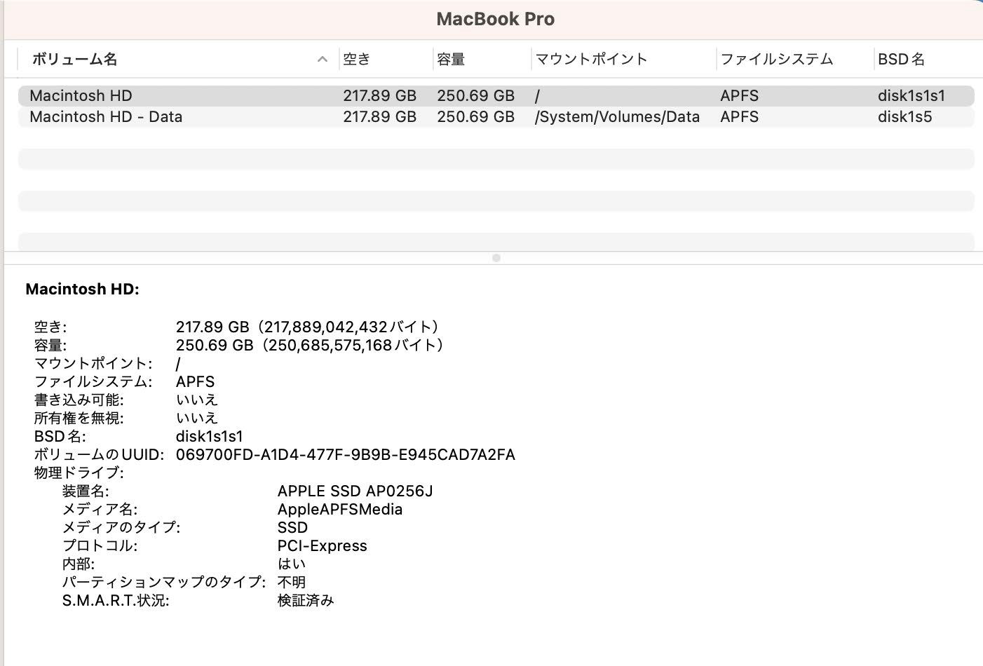 美品 Apple MacBook Pro 13インチ 2017 Core i5 8GB SSD 256GB MPXT2J/A スペースグレイ【C8474-80】