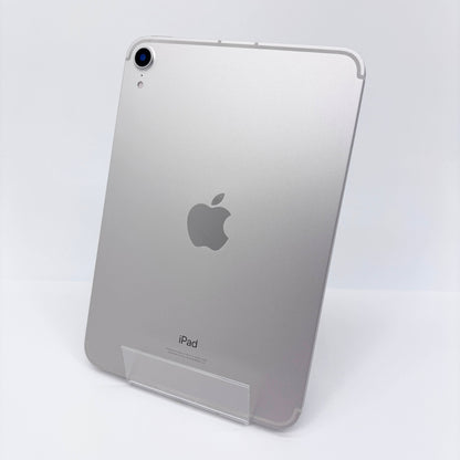 美品 iPad mini 第6世代 MK8C3J/A 64GB Cellular スターライト バッテリー最大容量90%【C8289-C】