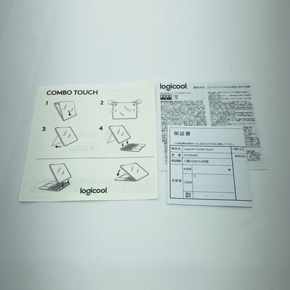 美品 Logicool iPad Air 第4世代 & 第5世代用 COMBO TOUCH YU0048【C4630-60】