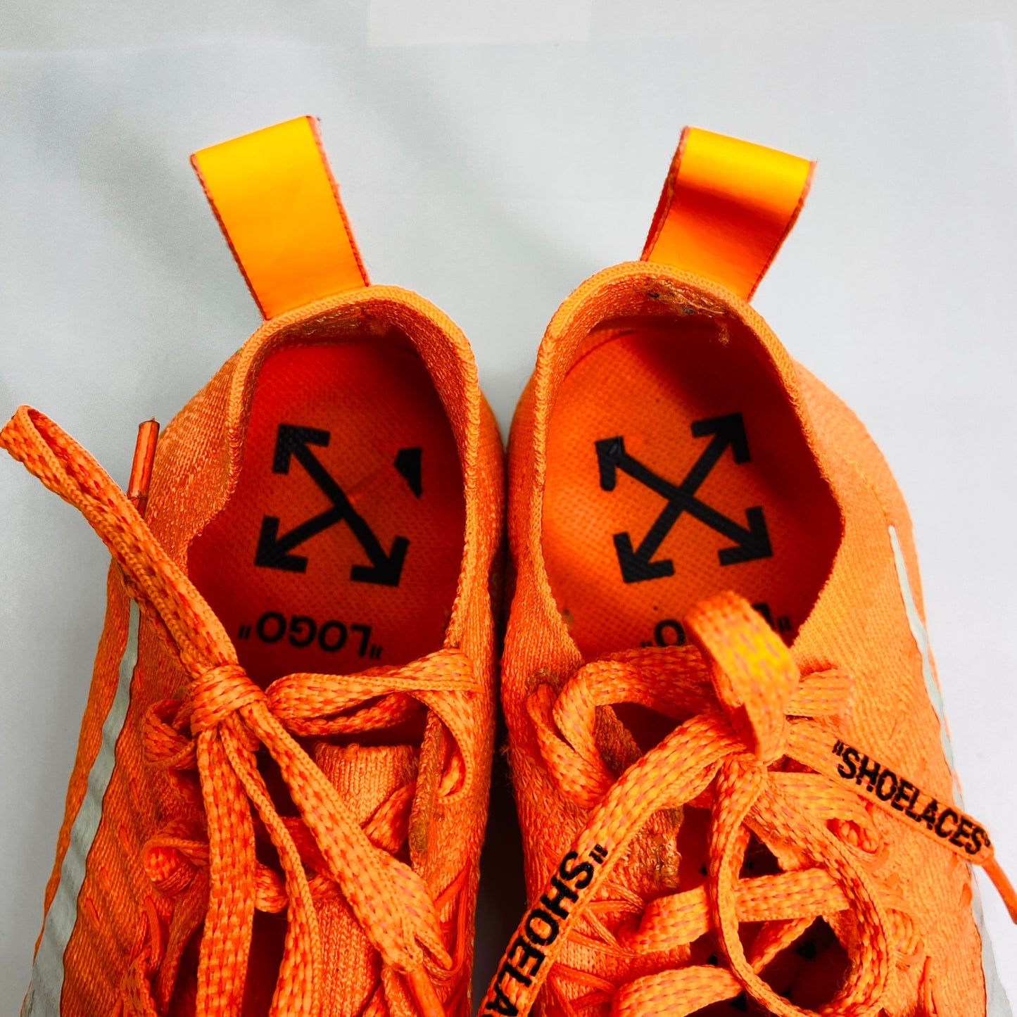 Off-White × Nike Zoom Fly Mercurial Flyknit "Total Orange/White/Volt"オフホワイト × ナイキ ズームフライ マーキュリアル フライニット "トータルオレンジ/ホワイト/ボルト"  C3615 80サイズ発送