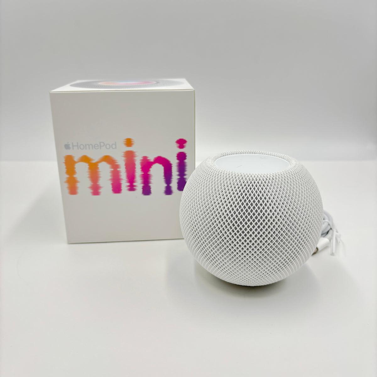 Apple HomePod mini ホワイト スマートスピーカー MY5H2J/A 【C9184-60】