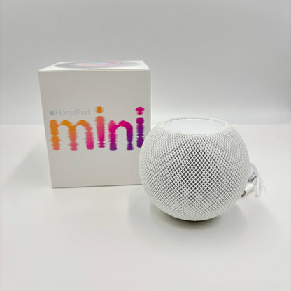 Apple HomePod mini ホワイト スマートスピーカー MY5H2J/A 【C9184-60】