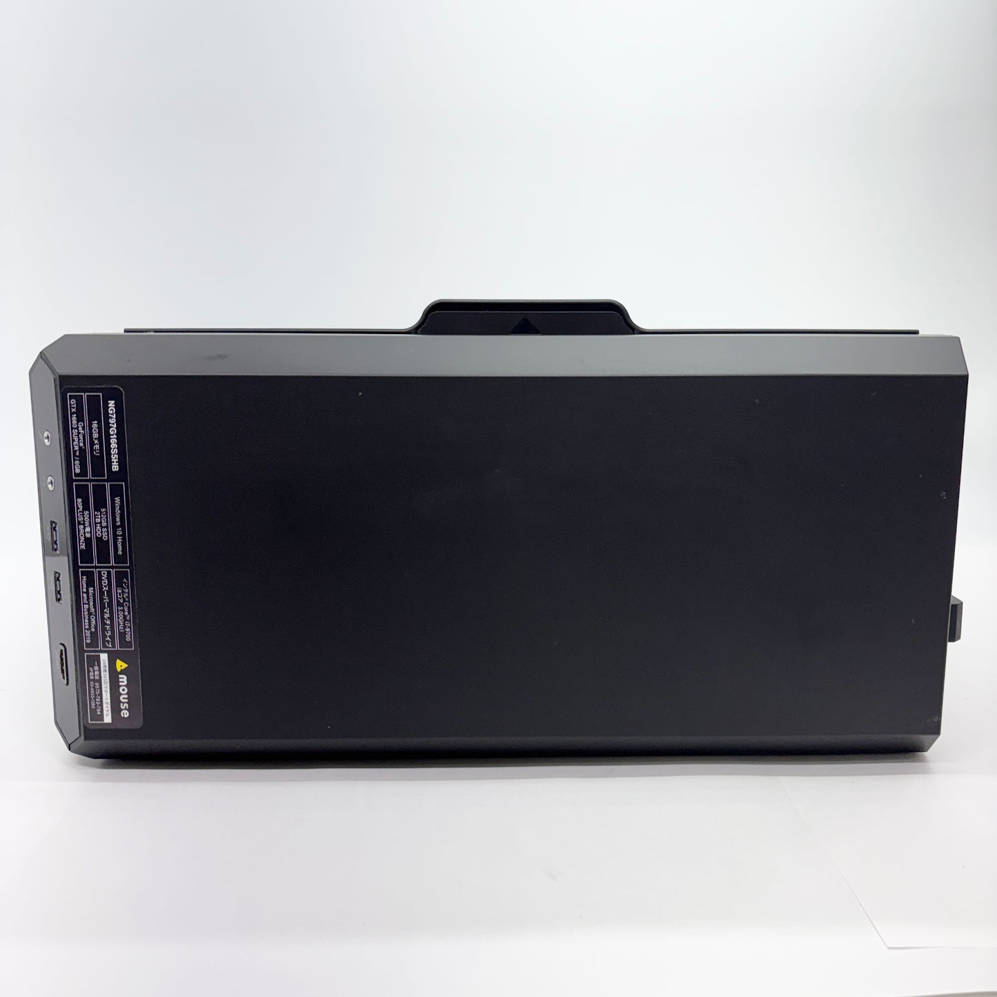 ゲーミングPC Gtune NG797G166S5HB i7-9700 16GB GTX1660 SSD 512GB HDD 2TB【C5222-140】