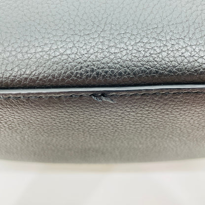 美品 FURLA フルラ レザー 本革製 巾着 2way ショルダーバッグ	【C5086】
