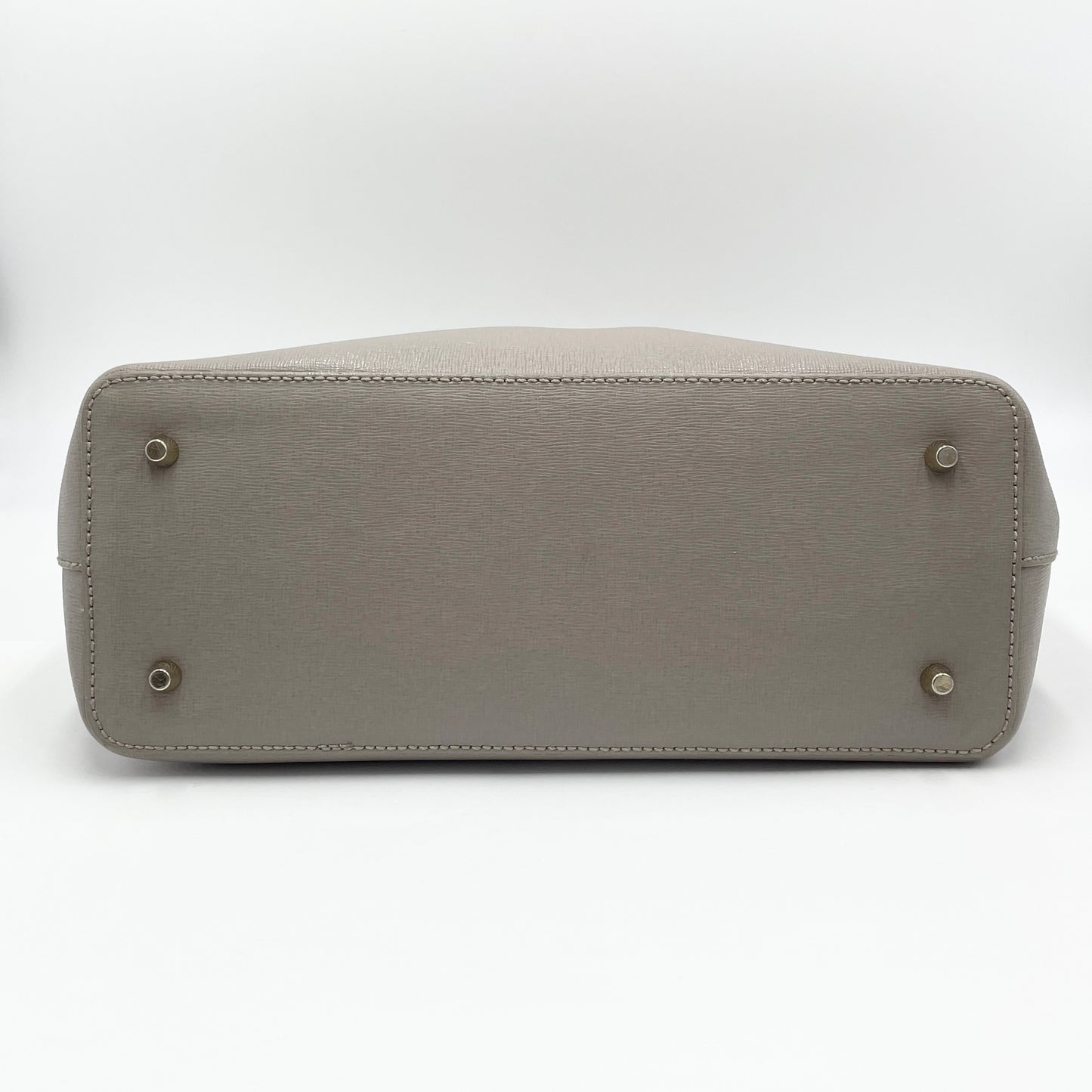 FURLA フルラ 2way トートバッグ ショルダーバッグ グレー　【C7993】