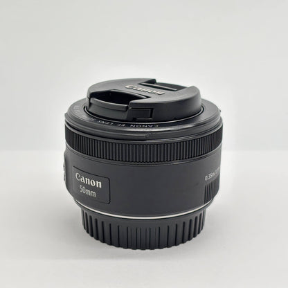 美品 CANON EF 50mm F 1.8 STM 【C8595-60】