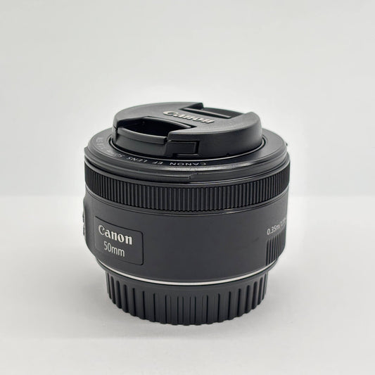 美品 CANON EF 50mm F 1.8 STM 【C8595-60】