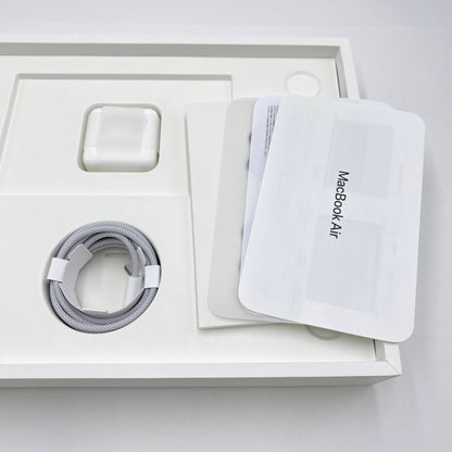 新品同様 美品 MacBook Air 2024 13インチ SSD 512GB 16GB M3 MXCR3J/A スペースグレイ USキー バッテリー最大容量100%【C5779-80】