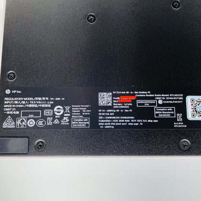 美品 HP 23.8インチ All-in-One デスクトップPC 24-ck0051jp i5 1235U 16GB SSD256GB HDD2TB 一体型【C4761-140】