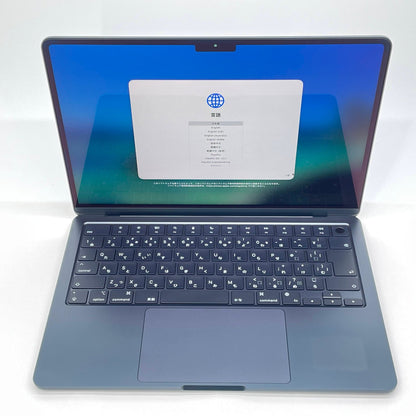 美品 Apple MacBook air 13インチ M3 16GB SSD 512GB ミッドナイトMXCV3J/A バッテリー最大容量100% 付属品完備【C6432-80】