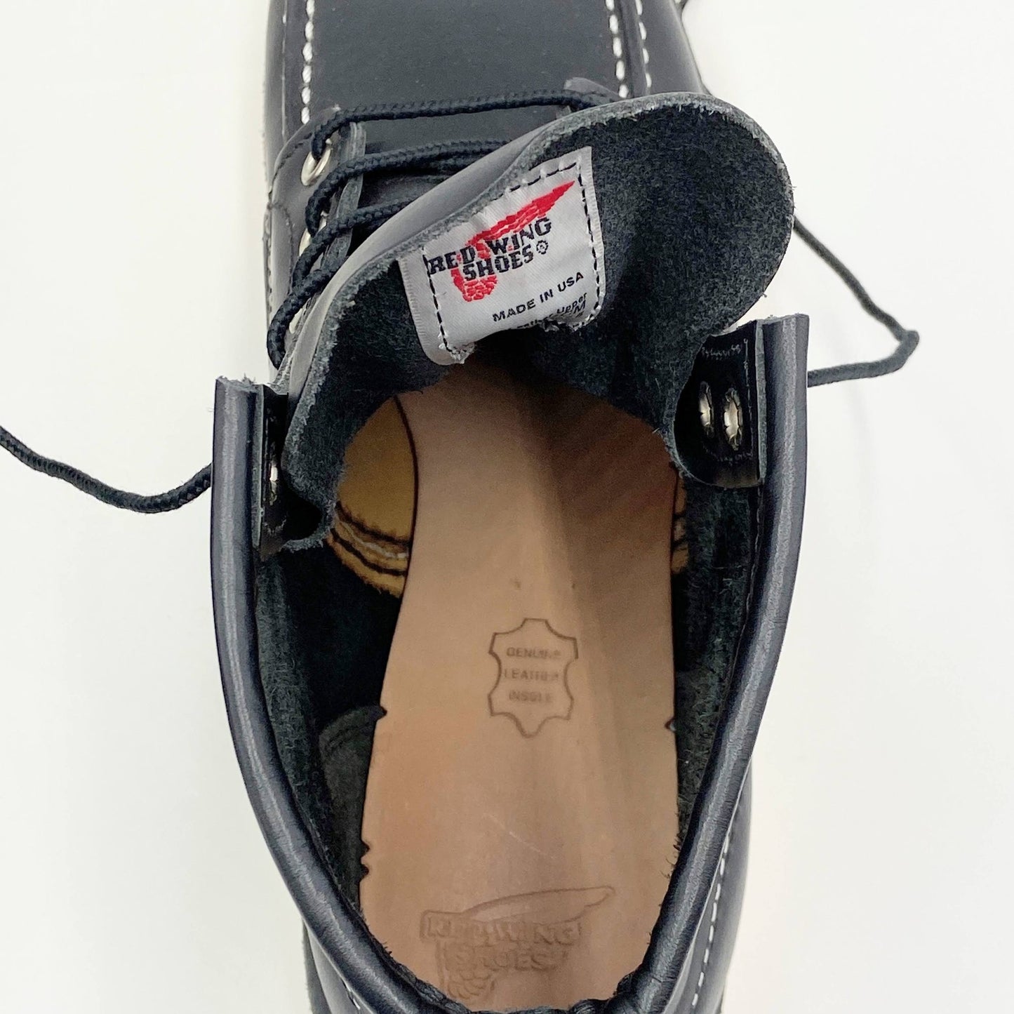 レッドウィング 8130 サイズ:27.5cm Red Wing 8130（欧州モデルの黒モックトゥ）【C5809-80】