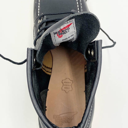 レッドウィング 8130 サイズ:27.5cm Red Wing 8130（欧州モデルの黒モックトゥ）【C5809-80】