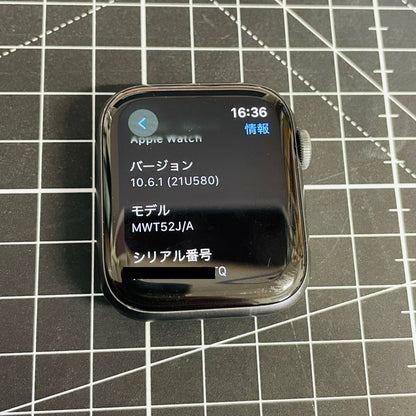 Apple Watch Series 5 GPS アルミニウム 44mm MWT52J/A	【C4240-C】