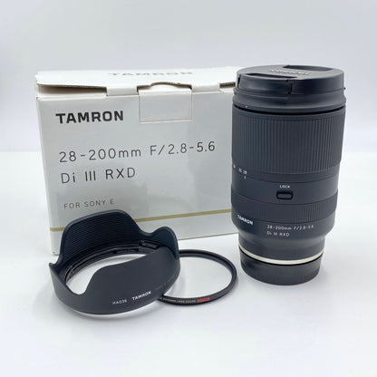 美品 TAMRON 28-200mm F2.8-5.6 Di III RXD ソニーEマウント 【C4587-60】