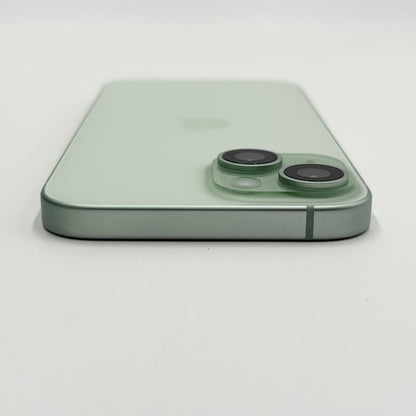新品同様 美品 iPhone 15 128GB SIMフリー MTMM3J/A グリーン バッテリー最大容量93%【C5346-C】