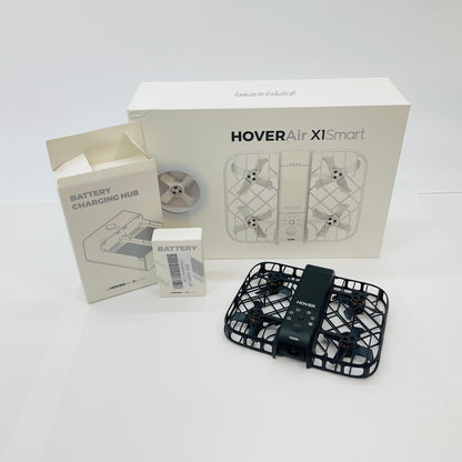 美品 HOVER Air X1 Smart 付属品完備 別売充電ハブ、バッテリー1個付属【C4723-80】