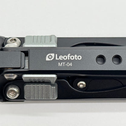 美品 Leofoto MT-04 ミニ三脚 レオフォト ブラック　【C7109-60】