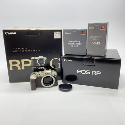美品 Canon EOS RP GOLD マウントアダプターSPキット 【C4426-100】