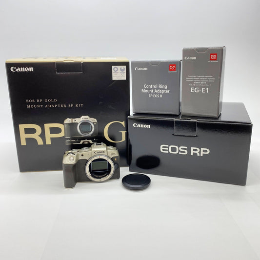 美品 Canon EOS RP GOLD マウントアダプターSPキット 【C4426-100】