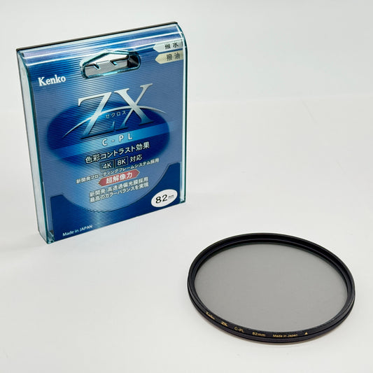 美品 Kenko ZX C-PL ケンコー ゼクロス PLフィルター 82㎜【C6904-N】