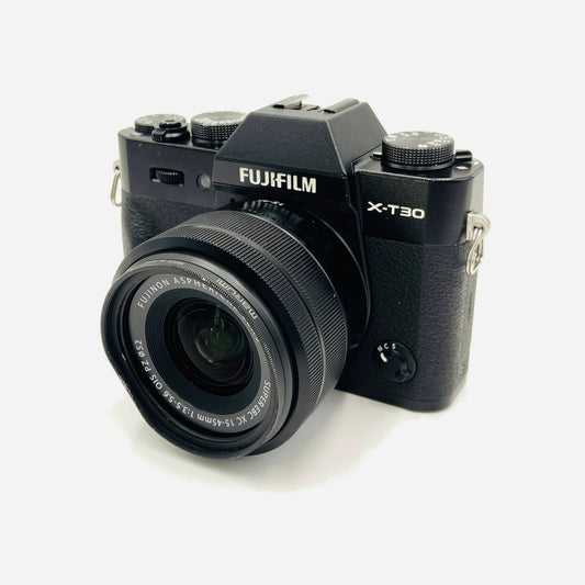 レンズのみ訳あり FUJIFILM X-T30 SUPER EBC XC 15-45mm F3.5-5.6 OIS PZ レンズキット シャッター回数6,522枚 C3569 60サイズ発送