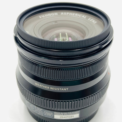 富士フイルム フジノンレンズ XF16mmF2.8 R WR [ブラック]＋kenkoレンズフィルター付き【C4135-60】