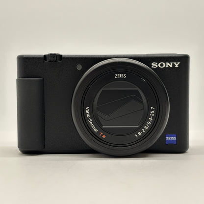 美品 SONY ソニー VLOGCAM ZV-1F デジタルカメラ シューティンググリップキット 【C8572-60】