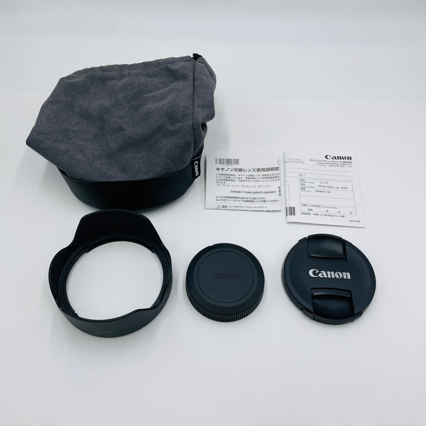 美品 Canon RF 24-105mm F4 L IS USM 【C4041-80】