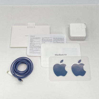Apple MacBook Air 15インチ M2 2023 8コアCPU 10コアGPU 16GB 512GB バッテリー最大容量100% 付属品完備【C6262-100】
