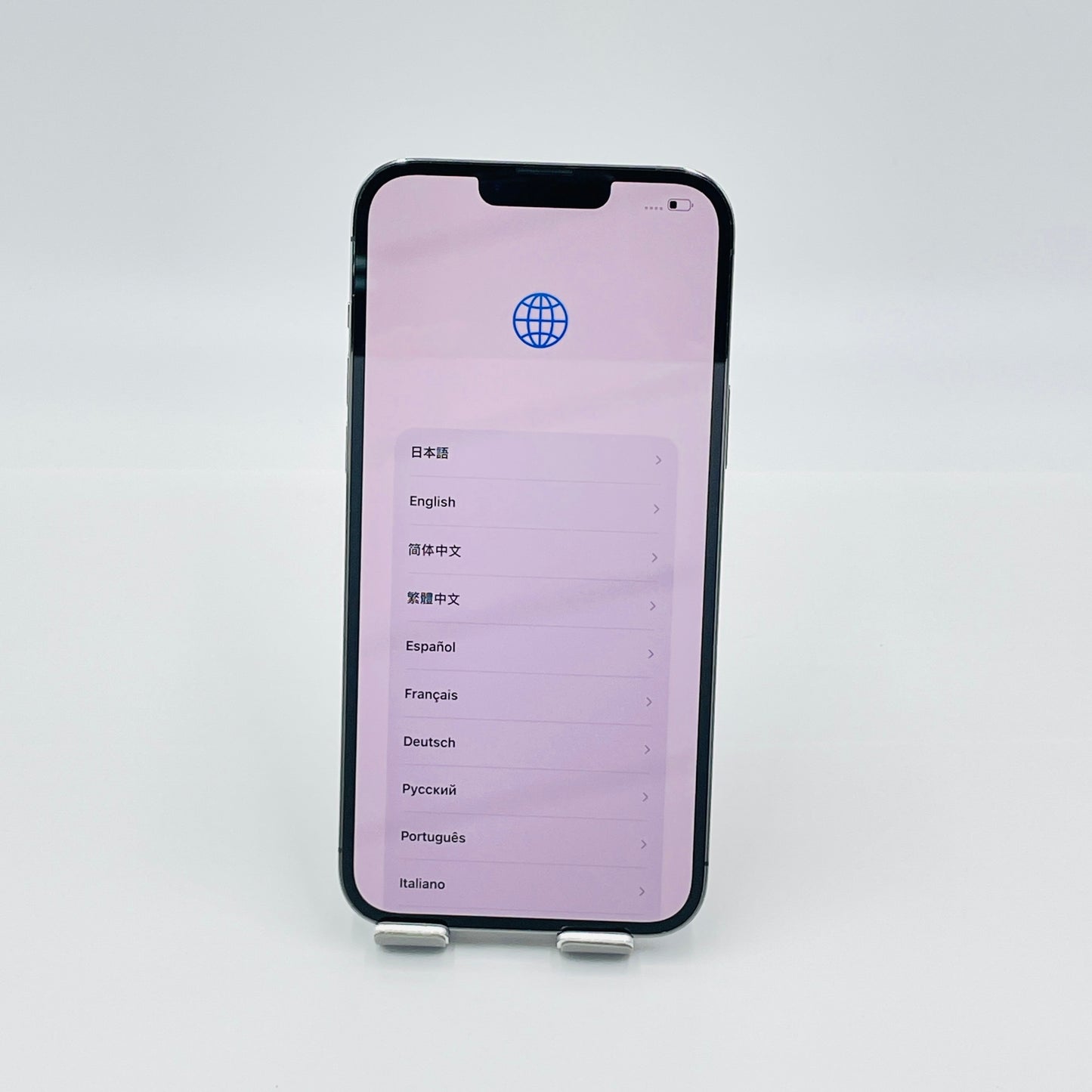 美品 SIMフリー iPhone 13 Pro Max 256GB MLJ83J/A A2641 グラファイト バッテリー最大容量78%【C5076-60】