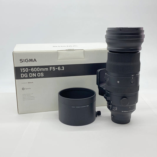 美品 シグマ SIGMA 150-600mm F5-6.3 DG DN OS おまけ付き【C5469-120】