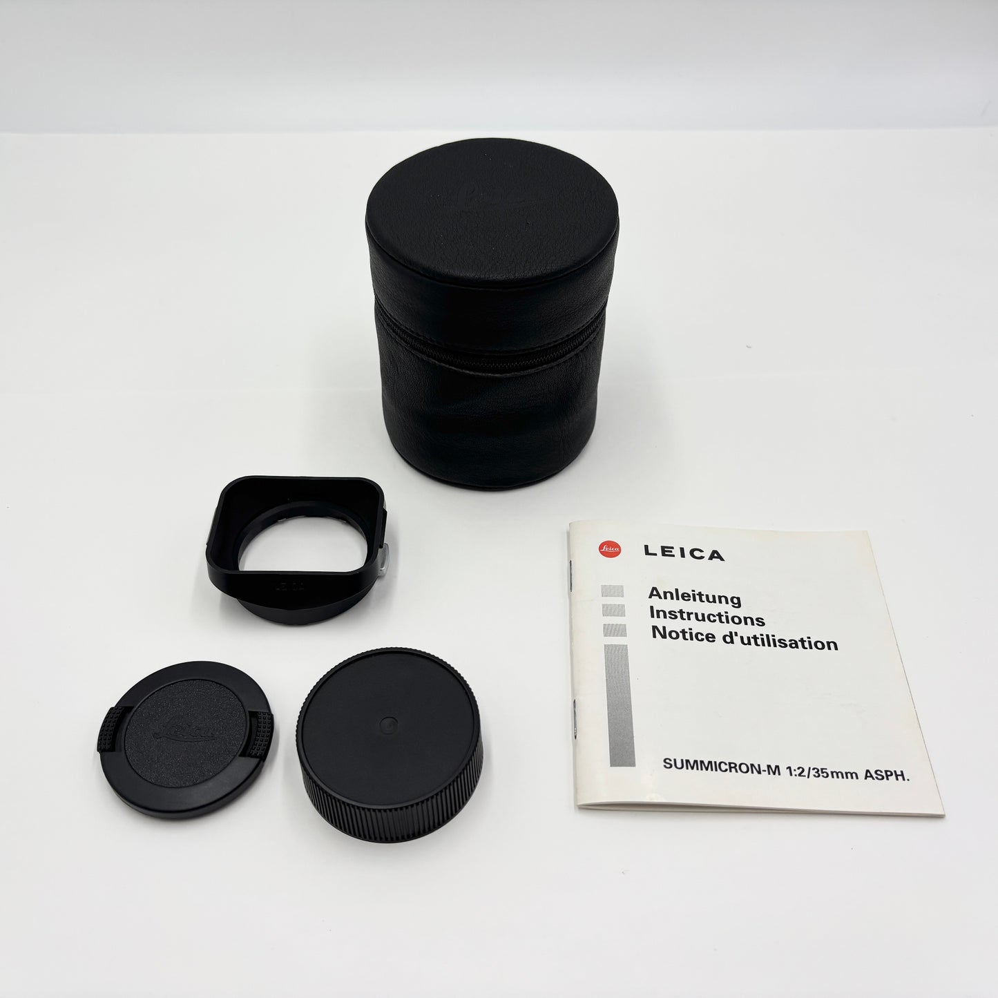 美品 Leica SUMMICRON M 35mm F2 ASPH. 第1世代 ブラック ライカ ズミクロン【C8869-60】