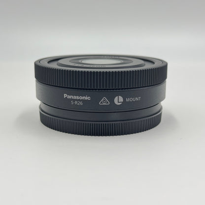 Panasonic LUMIX S 26mm F8 S-R26 Lマウント パンケーキレンズ【C7479-60】