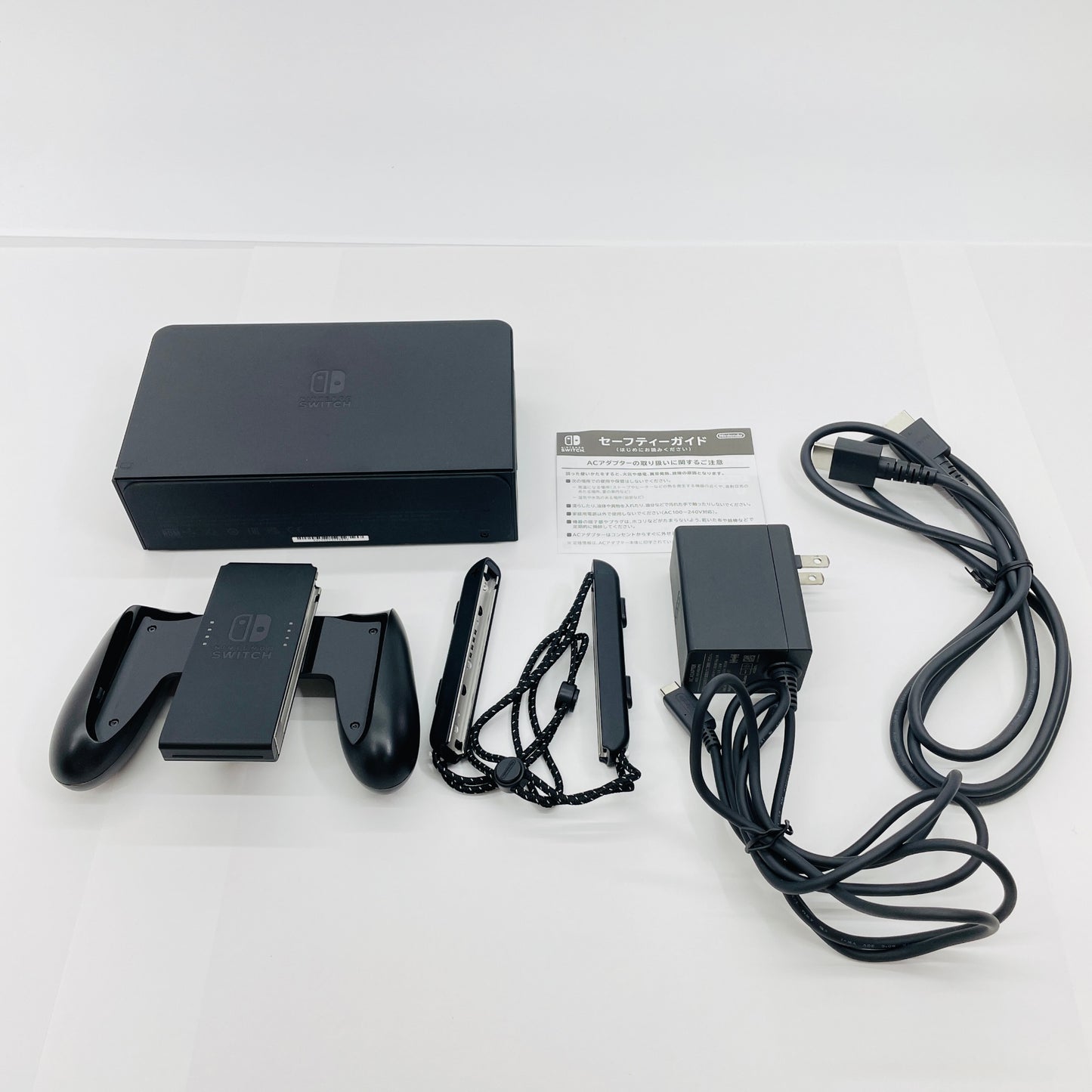 美品 任天堂 Nintendo Switch ニンテンドー スイッチ 本体 ネオンカラー HEG-S-KABAA 有機ELモデル 付属品完備【C4646-80】