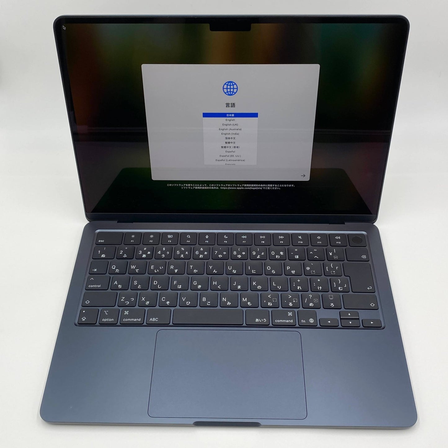 バッテリー最大容量100% 新品同様 美品 MacBook Air 13インチ M4 2025 10C CPU/10C GPU 16GB 256GB 充放電回数4回 C3885 80サイズ発送