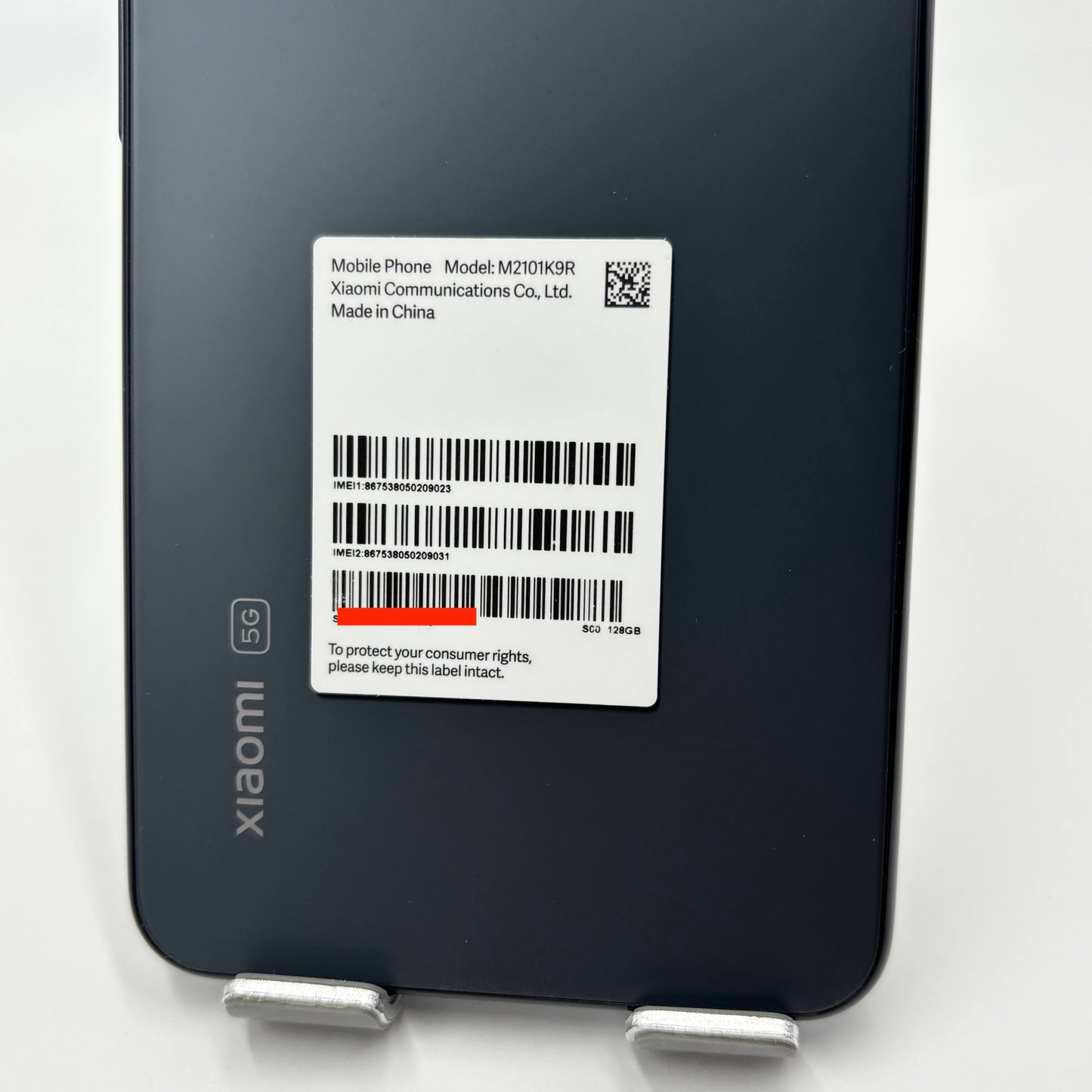 Xiaomi Mi 11 Lite 5G M2101K9R 128GB ブラック【C5357-C】