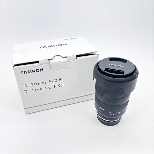 美品 TAMRON 17-70mm F/2.8 Di III-A VC RXD SONY Eマウント用 B070S 付属品完備【C8261-60】