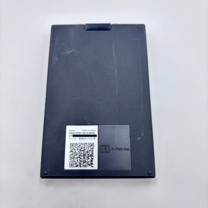 BUFFALO 外付けSSD 1TB SSD-PG1.0U3-B/NL PS4/PS5対応 ポータブルSSD【8209-C】