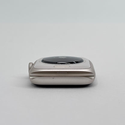 Apple Watch SE 第2世代 GPSモデル 40mm MXEF3J/A スターライトアルミ バッテリー最大容量98% 【C8213-C】