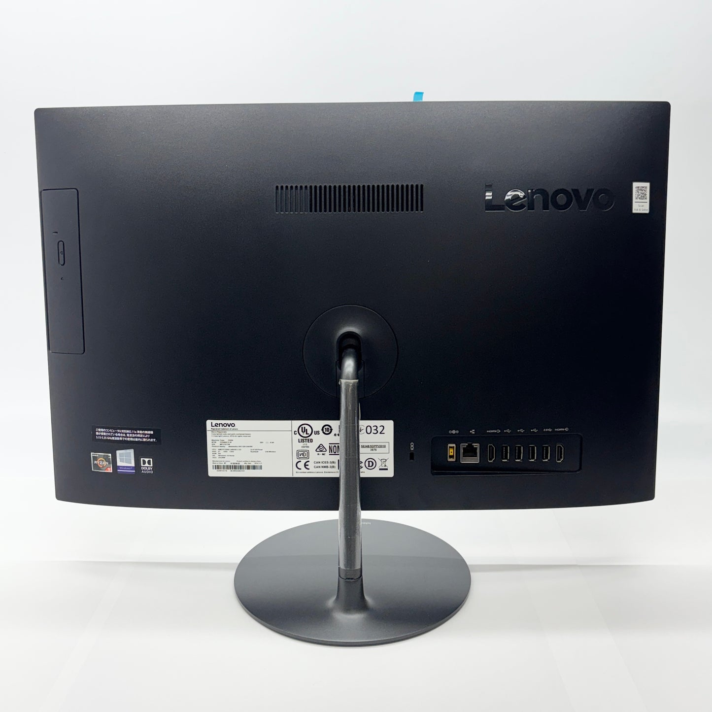 Lenovo ideacentre AIO 520-24ARR F0DN001FJP Ryzen 5 2400GE 8GB SSD 128GB HDD 2TB Windows10Home【C6134-140】