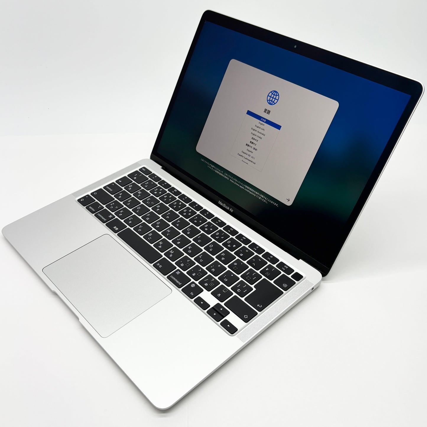 Apple MacBook Air 2020 13インチ M1 16GB 512GB バッテリー最大容量96%【C8131-80】